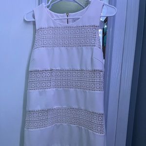 White dress for summer